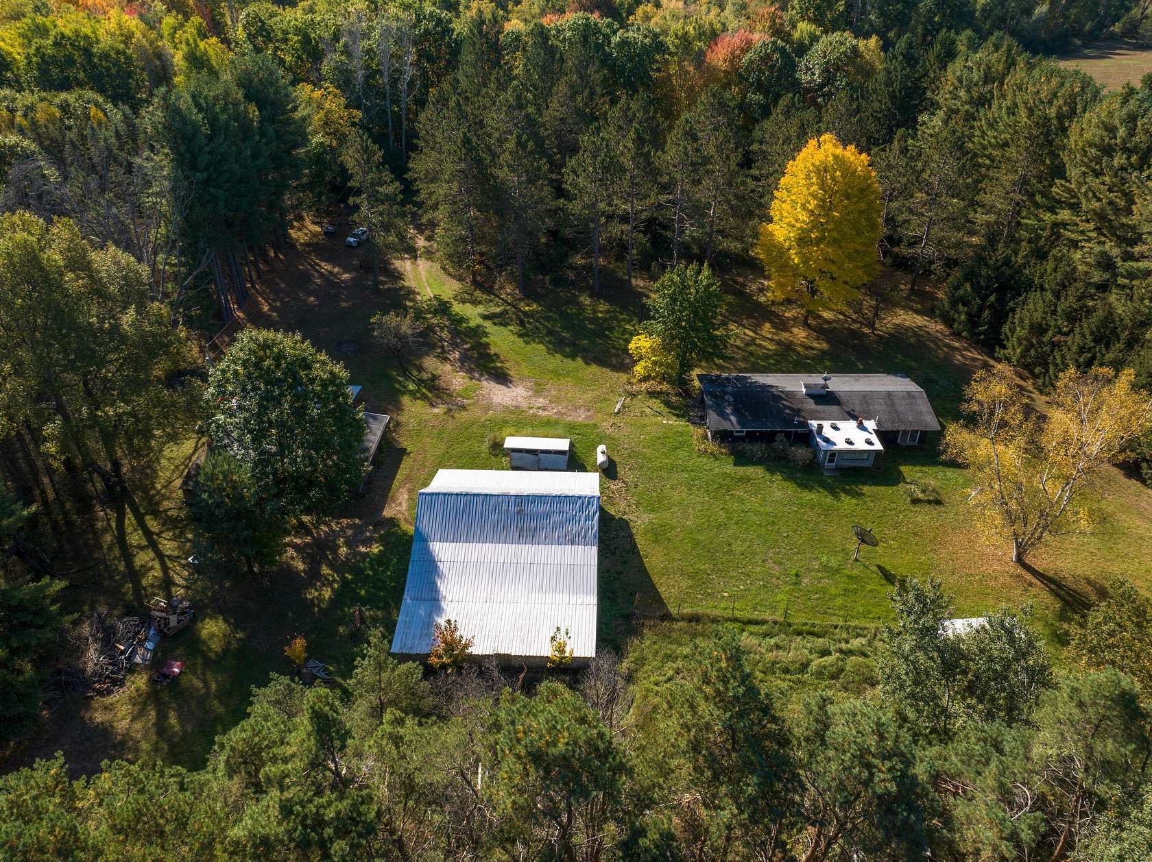 10.2 Acres of Improved Land for Sale in Lakeview, Michigan
