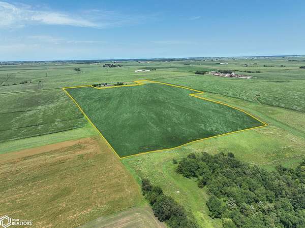 61 Acres of Agricultural Land for Sale in Greeley, Iowa