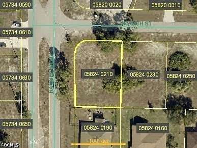 0.25 Acres of Residential Land for Sale in Cape Coral, Florida