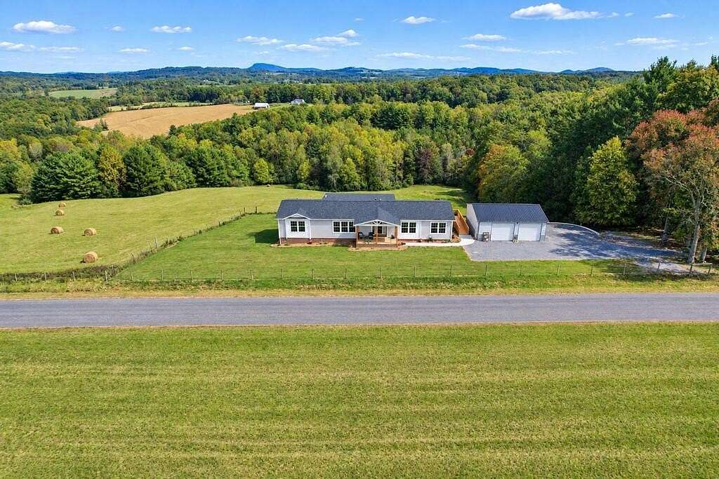10 Acres of Land with Home for Sale in Hillsville, Virginia