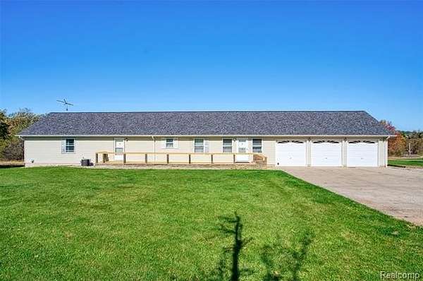 74 Acres of Recreational Land with Home for Sale in Springfield Township, Michigan