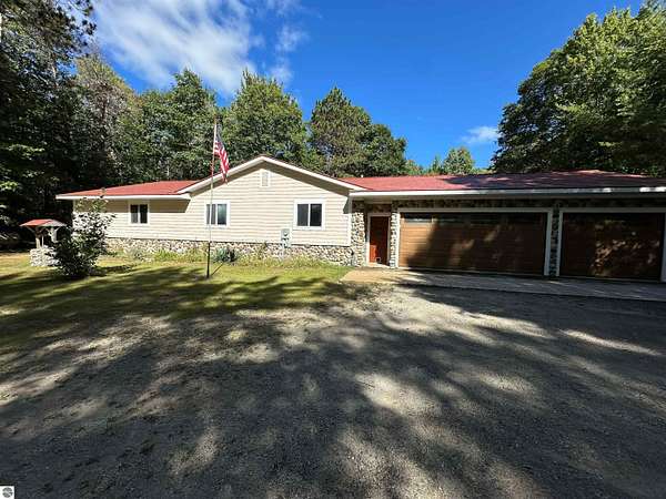 7.57 Acres of Land with Home for Sale in Kalkaska, Michigan