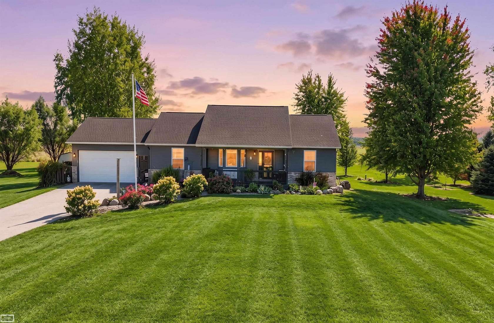 3.2 Acres of Land with Home for Sale in Capac, Michigan