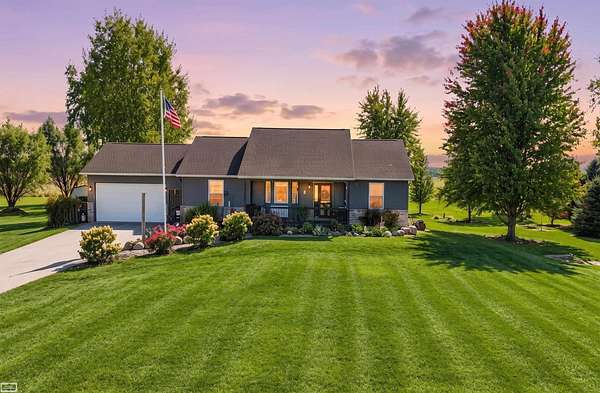 3.2 Acres of Land with Home for Sale in Capac, Michigan