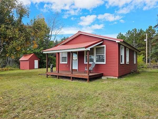 40 Acres of Land with Home for Sale in Hawes Township, Michigan
