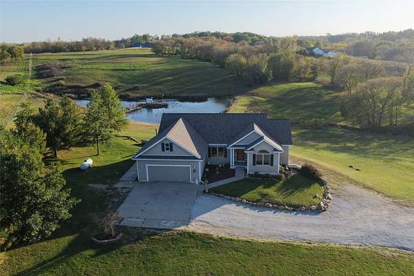 19.4 Acres of Land with Home for Sale in Indianola, Iowa