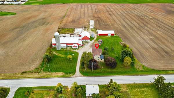 5 Acres of Land with Home for Sale in Newton, Wisconsin