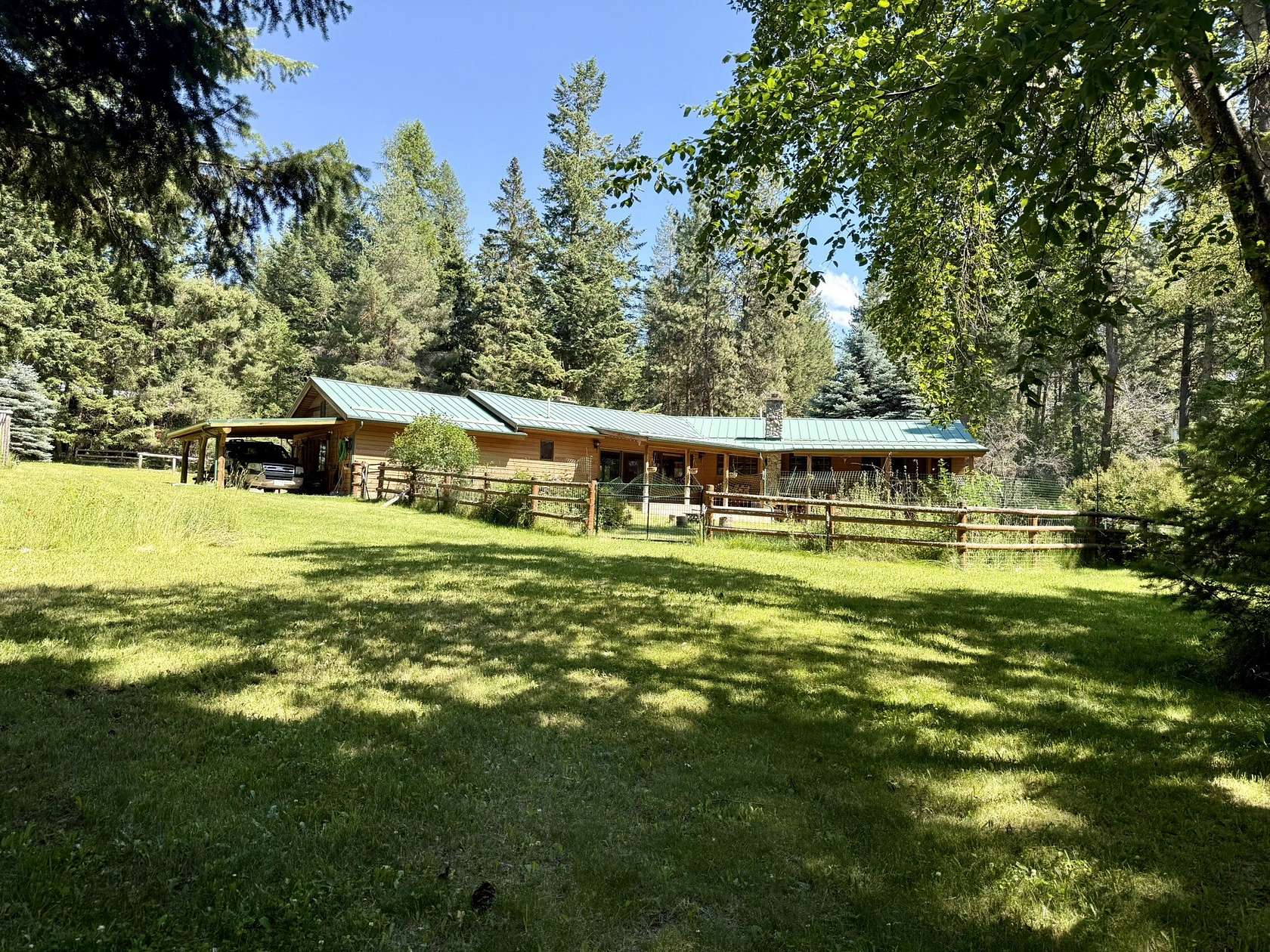 9.77 Acres of Land with Home for Sale in St. Ignatius, Montana