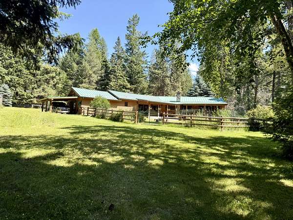 9.77 Acres of Land with Home for Sale in St. Ignatius, Montana