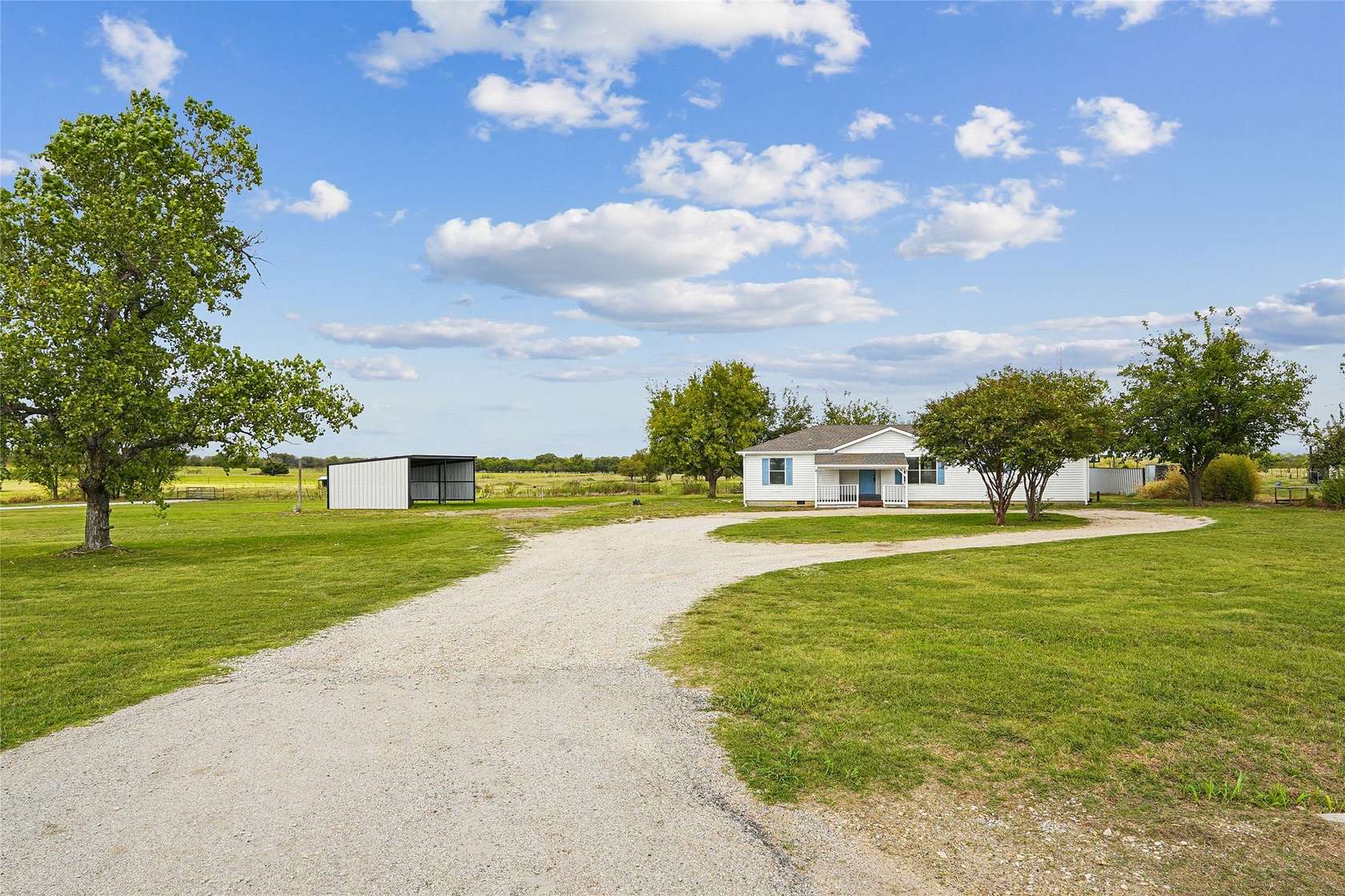 1.8 Acres of Land with Home for Sale in Krum, Texas