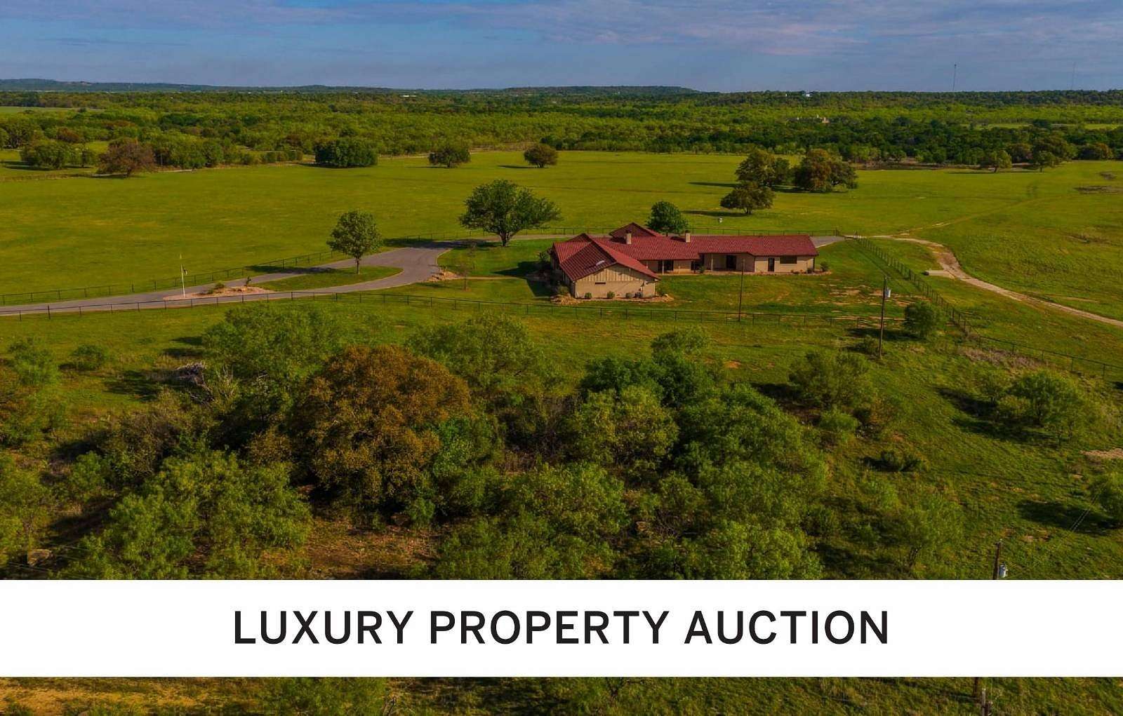 150 Acres of Improved Land for Auction in Graham, Texas