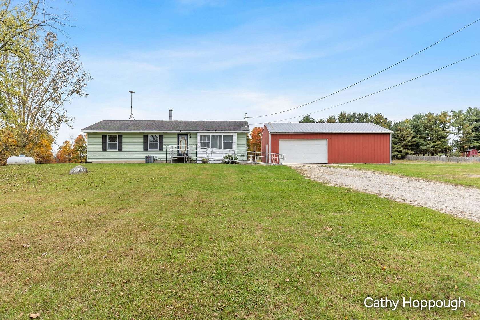 8.35 Acres of Land with Home for Sale in Ionia, Michigan