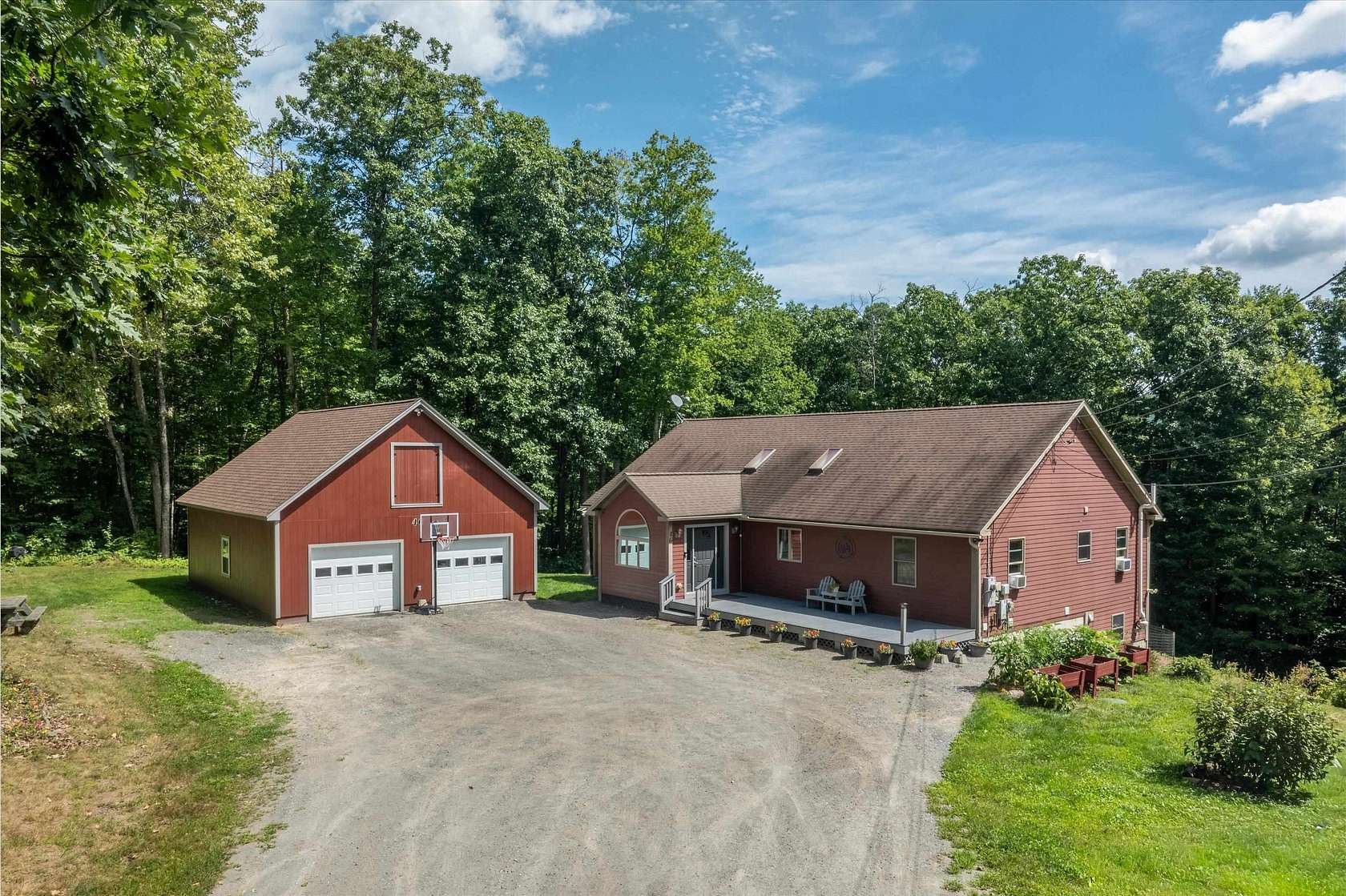 8.76 Acres of Land with Home for Sale in Rockingham, Vermont