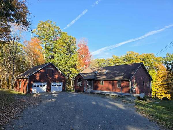 8.76 Acres of Land with Home for Sale in Rockingham, Vermont