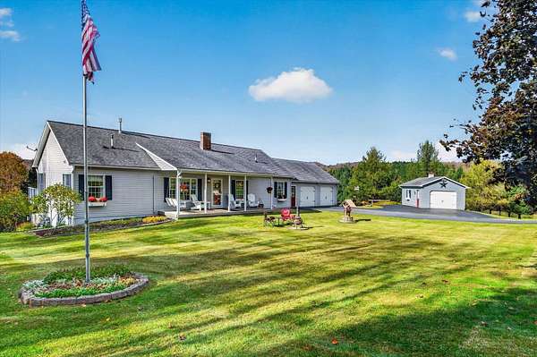 15.3 Acres of Recreational Land with Home for Sale in St. Johnsbury, Vermont