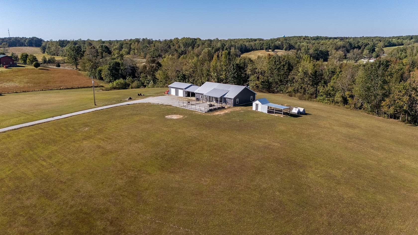 21.8 Acres of Agricultural Land with Home for Sale in Summertown, Tennessee