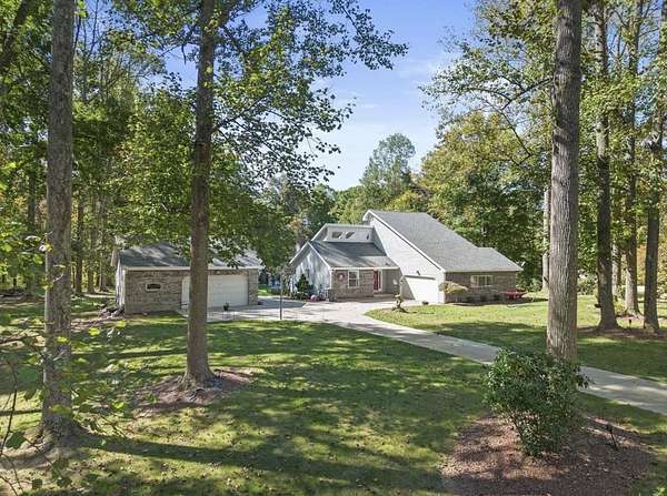 6.6 Acres of Land with Home for Sale in Chesapeake, Ohio