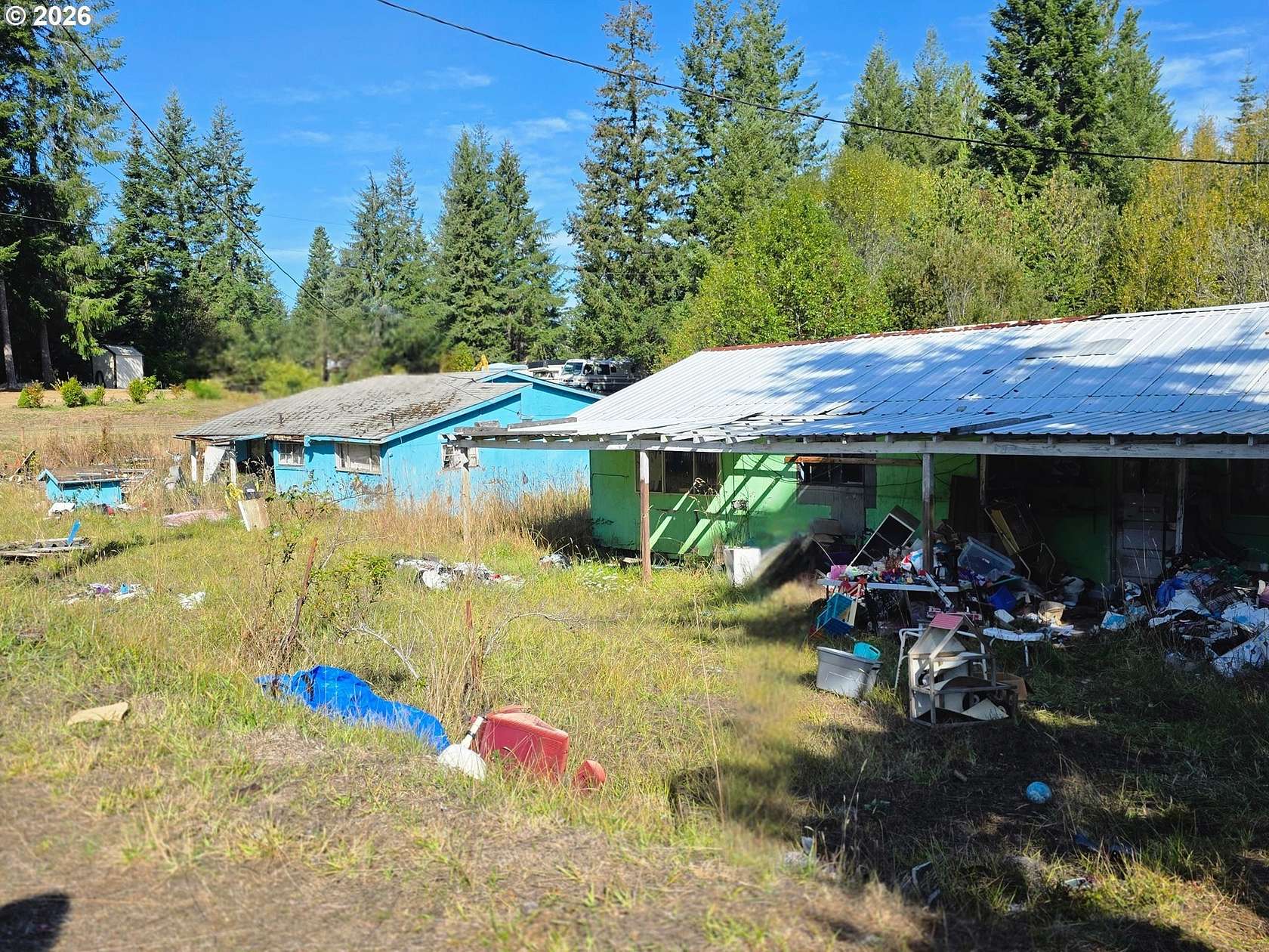 5 Acres of Land with Home for Sale in Myrtle Point, Oregon
