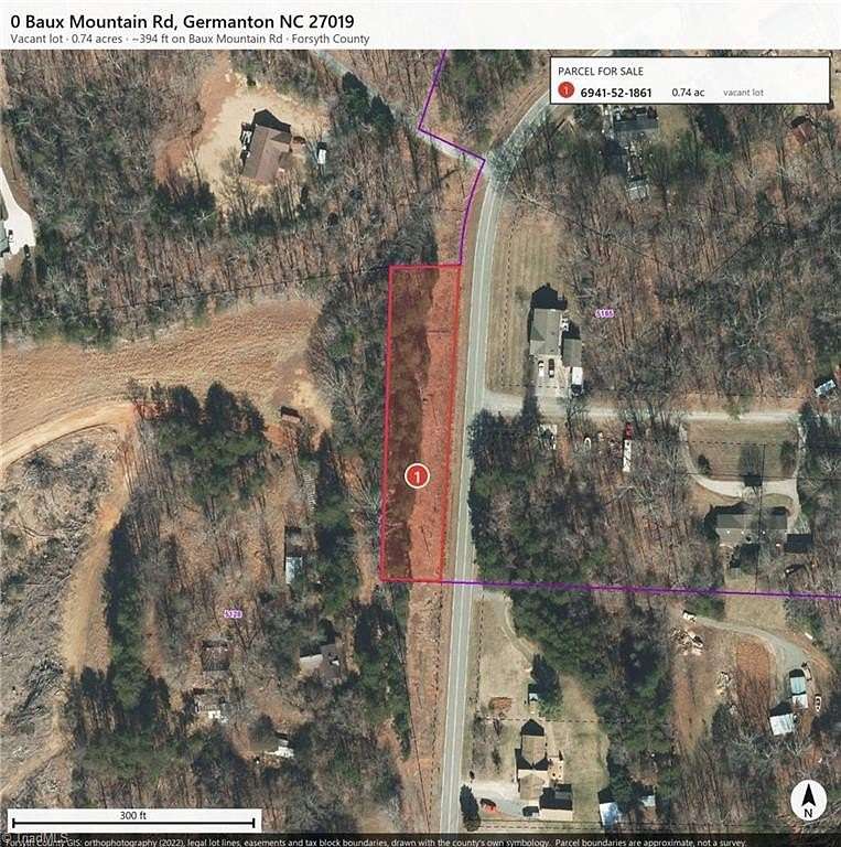 0.74 Acres of Residential Land for Sale in Germanton, North Carolina