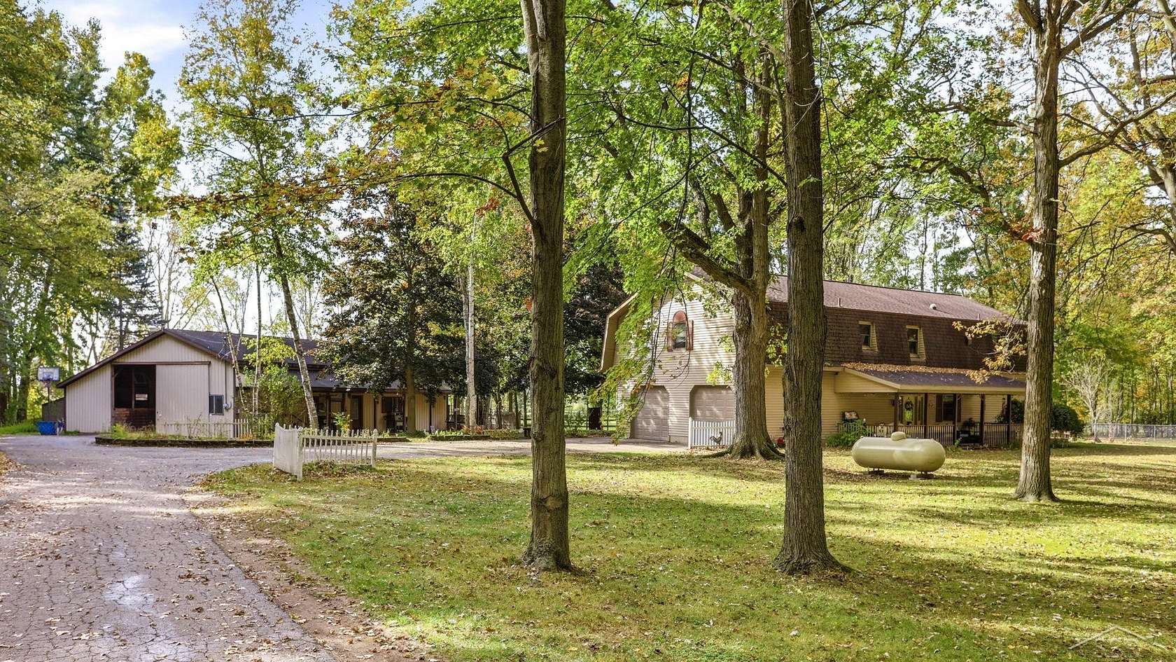 11.4 Acres of Land with Home for Sale in Hemlock, Michigan