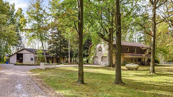 11.4 Acres of Land with Home for Sale in Hemlock, Michigan
