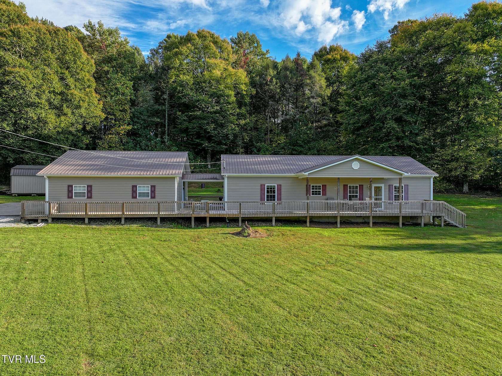 3.89 Acres of Land with Home for Sale in Chuckey, Tennessee