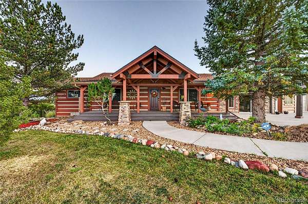 20.7 Acres of Land with Home for Sale in Franktown, Colorado