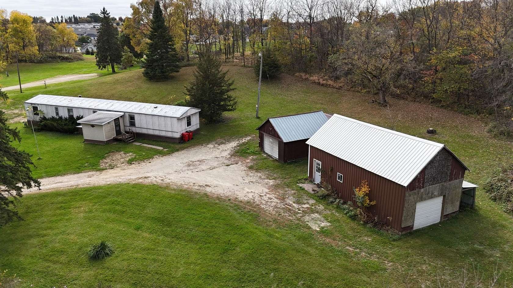 2 Acres of Land with Home for Sale in Pine Island, Minnesota