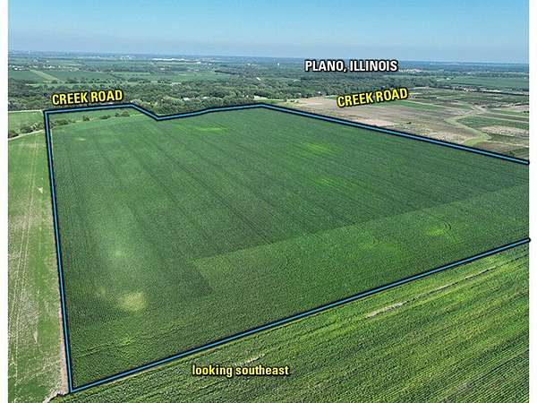 105 Acres of Land for Sale in Plano, Illinois