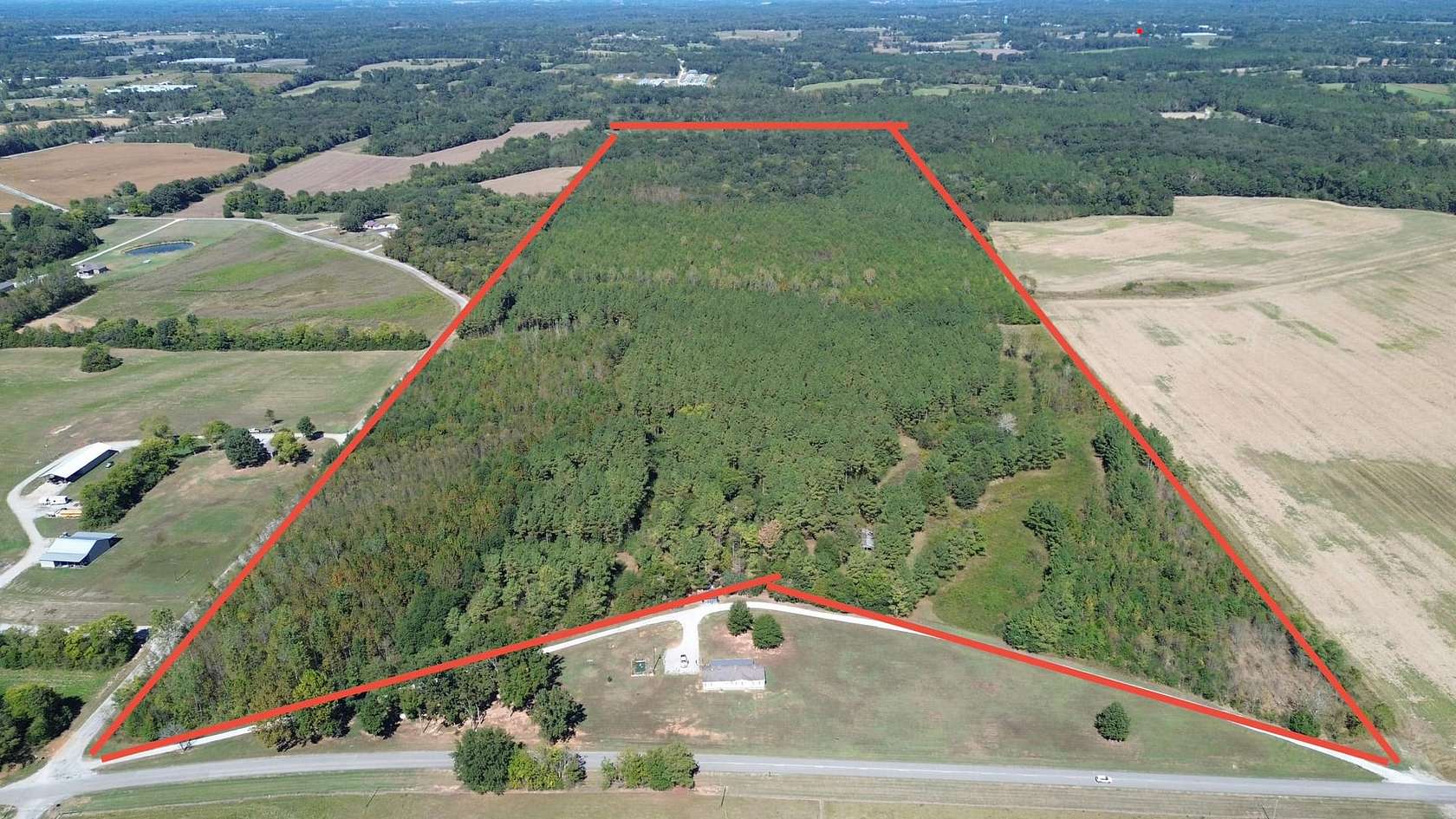 117 Acres of Land for Sale in Town Creek, Alabama
