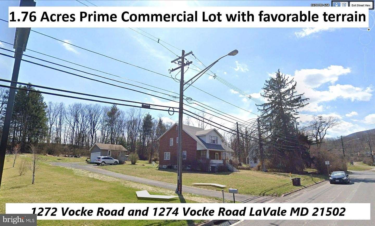 1.76 Acres of Mixed-Use Land for Sale in La Vale, Maryland