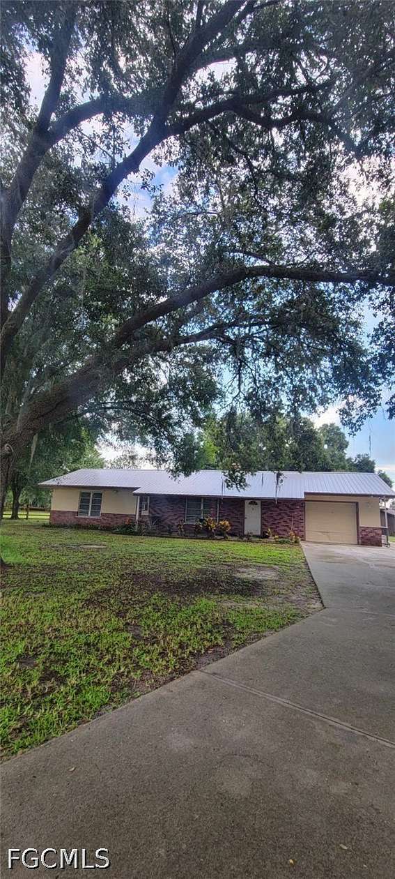 4.79 Acres of Land with Home for Sale in LaBelle, Florida