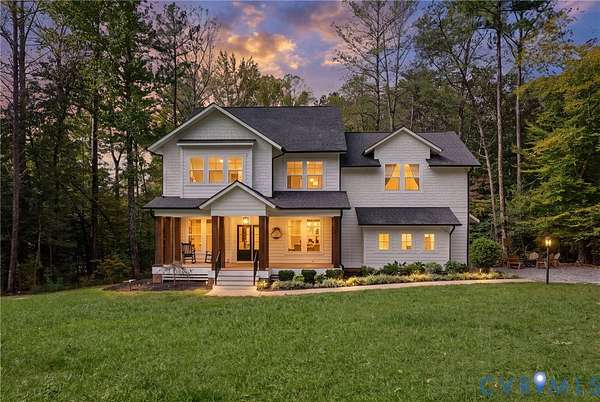 8.88 Acres of Land with Home for Sale in Montpelier, Virginia