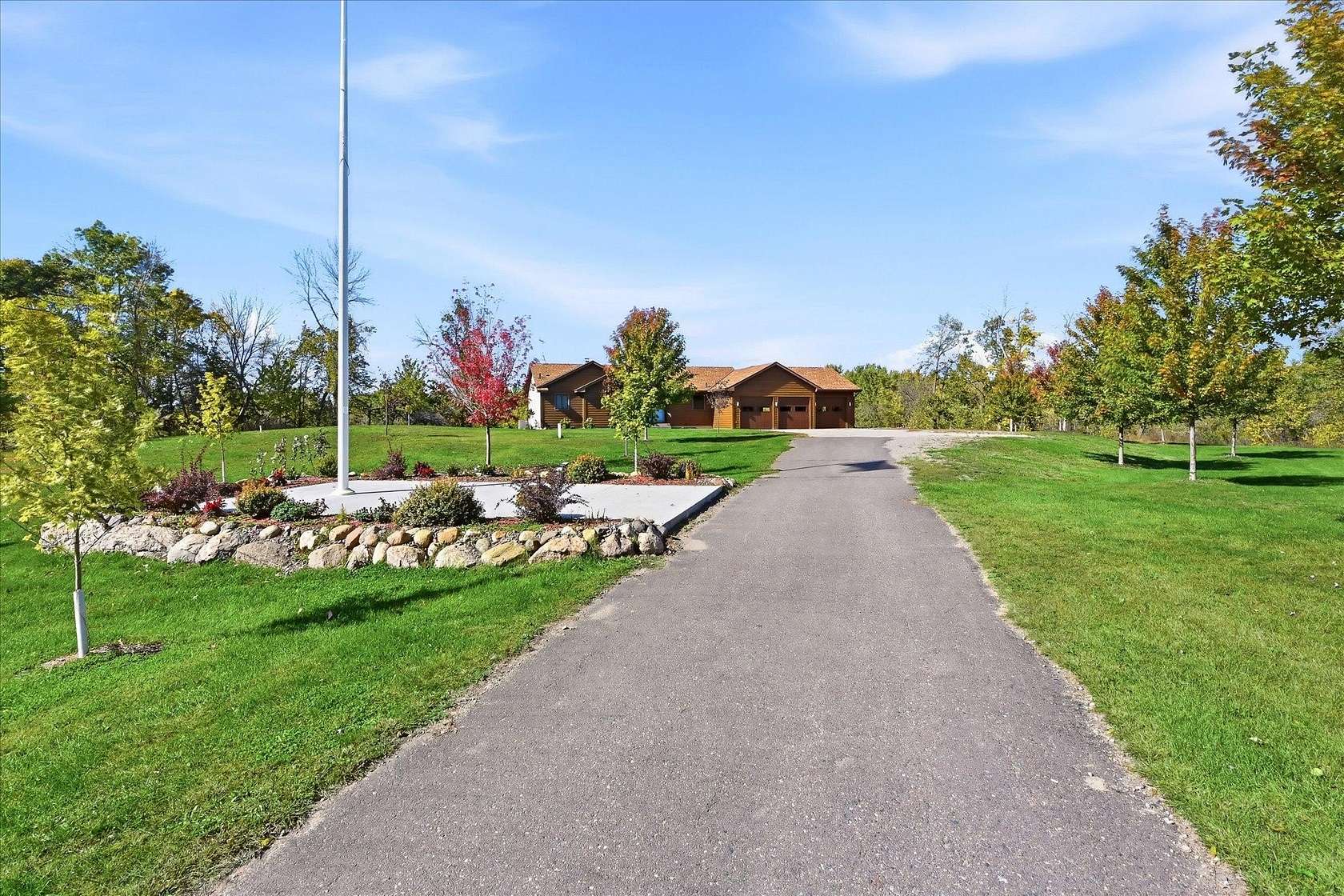 8.56 Acres of Land with Home for Sale in Big Lake, Minnesota