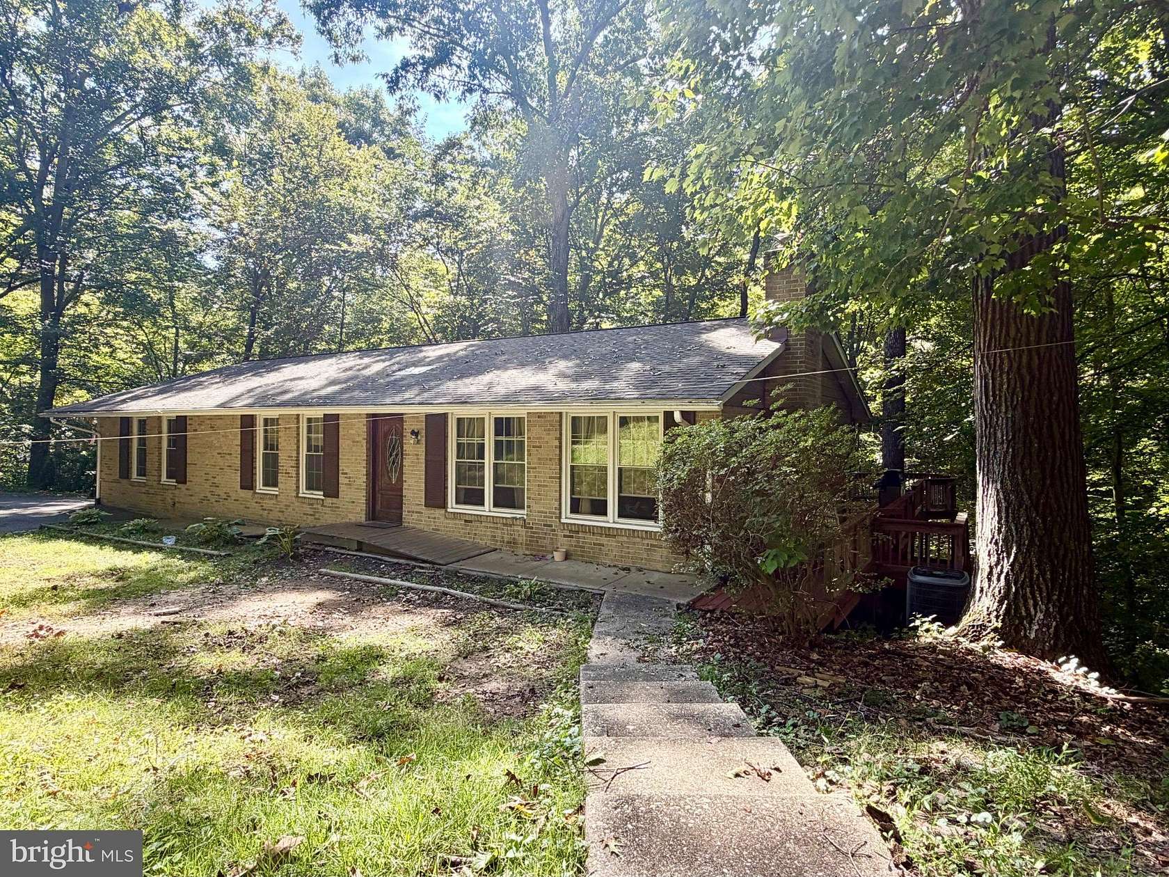 3 Acres of Land with Home for Sale in Huntingtown, Maryland