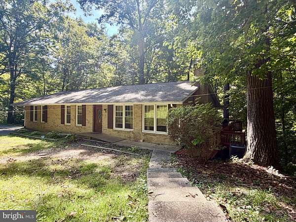 3 Acres of Land with Home for Sale in Huntingtown, Maryland