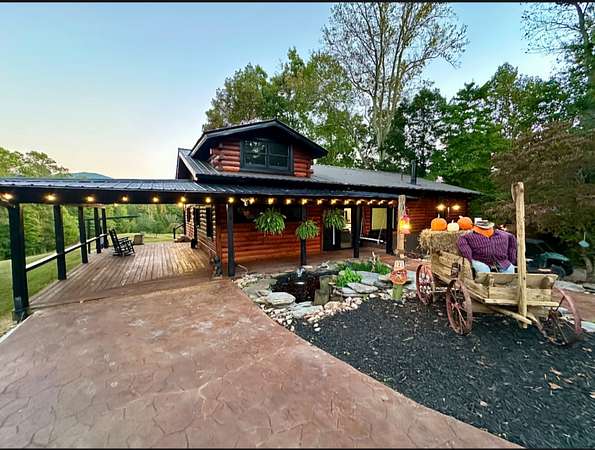 13.2 Acres of Recreational Land with Home for Sale in Tellico Plains, Tennessee