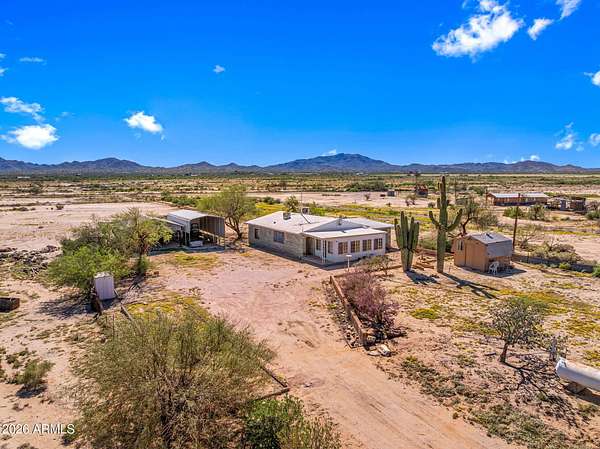 23.6 Acres of Land with Home for Sale in Salome, Arizona
