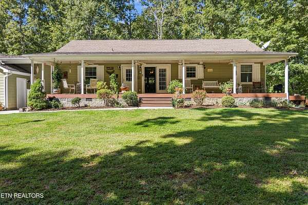 5 Acres of Land with Home for Sale in Loudon, Tennessee