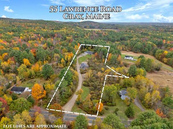 2.52 Acres of Land with Home for Sale in Gray, Maine