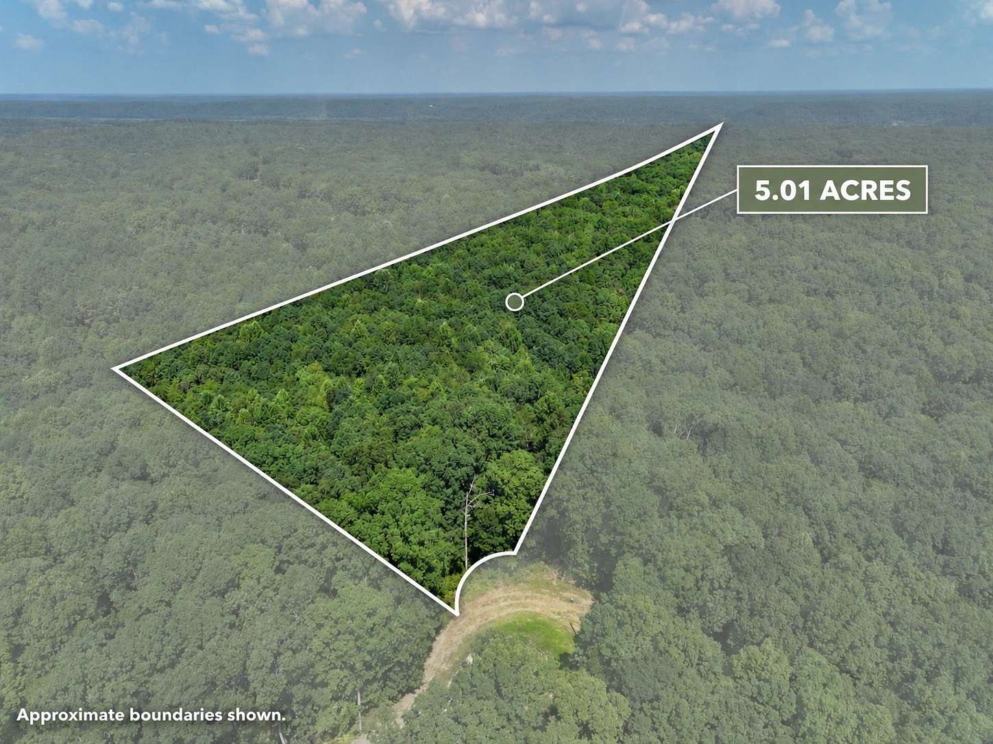 5 Acres of Residential Land for Sale in Hurricane Mills, Tennessee