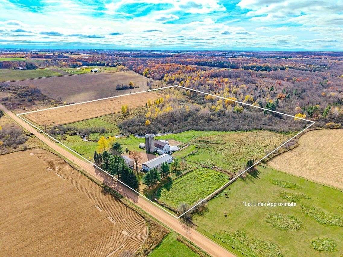 40 Acres of Land with Home for Sale in Athens, Wisconsin