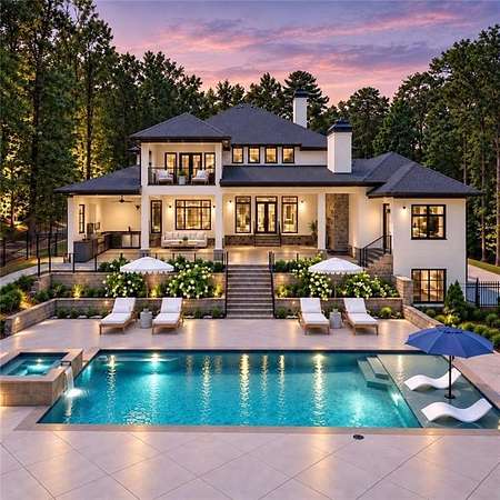 2.45 Acres of Land with Home for Sale in Lawrenceville, Georgia