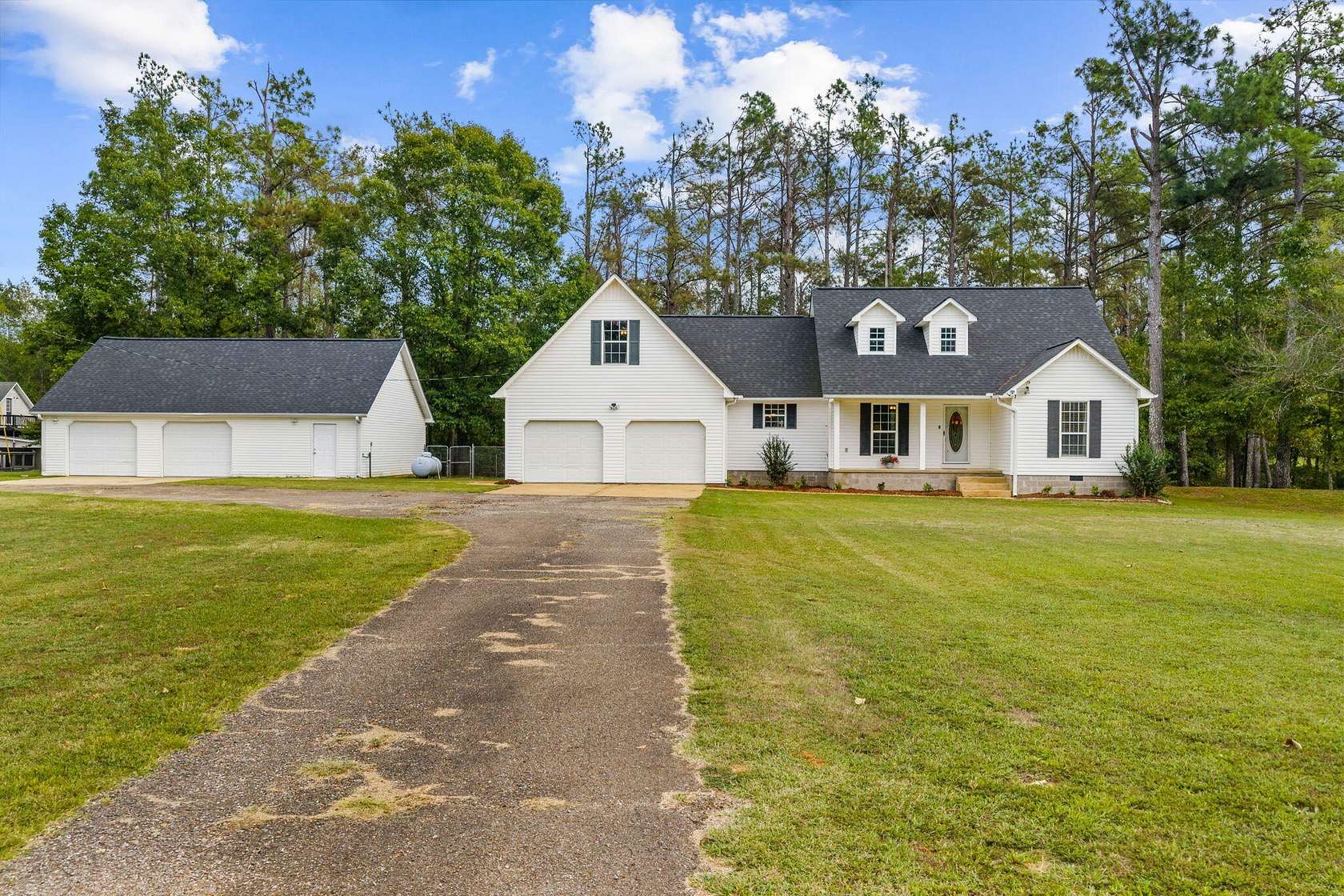 6.45 Acres of Land with Home for Sale in Counce, Tennessee