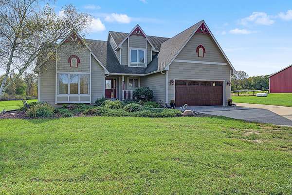 39 Acres of Agricultural Land with Home for Sale in Bondurant, Iowa