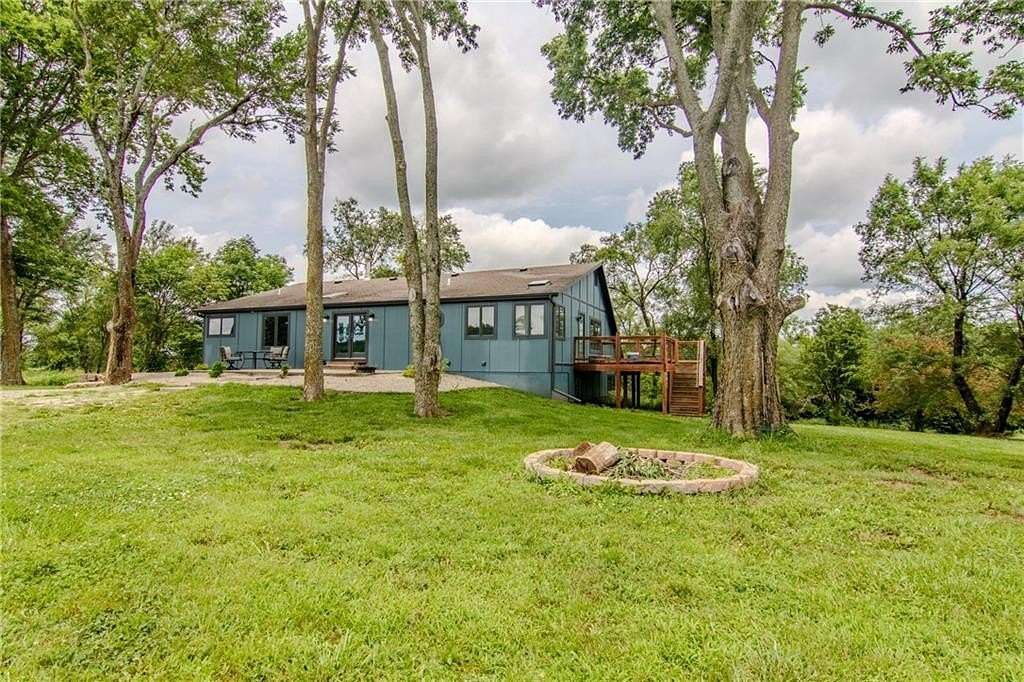 10 Acres of Recreational Land with Home for Sale in Freeman, Missouri