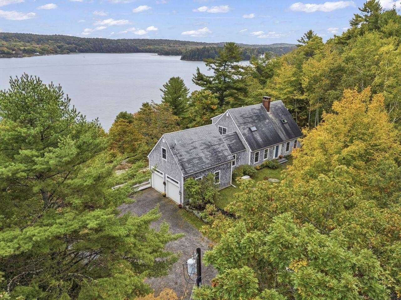 7.1 Acres of Land with Home for Sale in Phippsburg, Maine