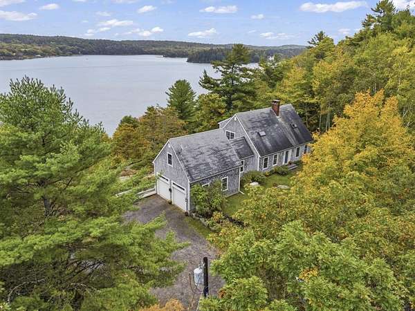 7.1 Acres of Land with Home for Sale in Phippsburg, Maine