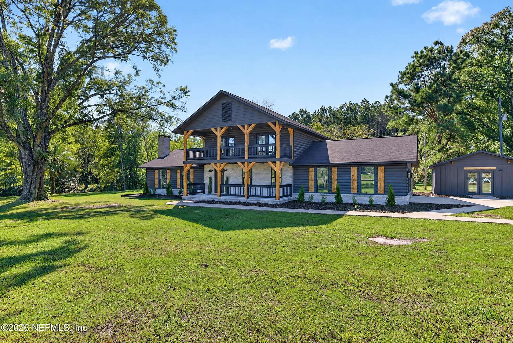 14.7 Acres of Land with Home for Sale in Glen St. Mary, Florida