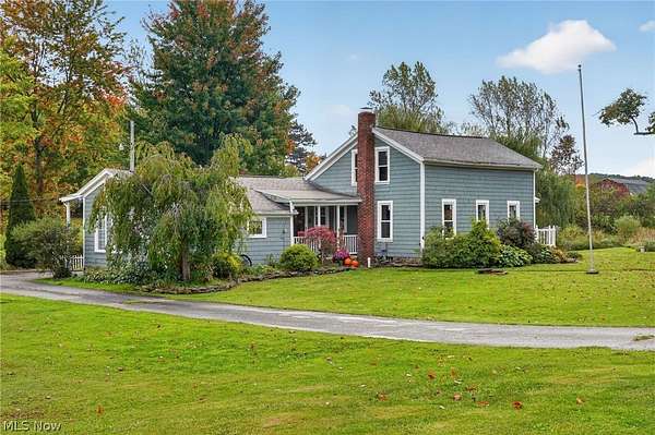 4.3 Acres of Land with Home for Sale in Thompson, Ohio